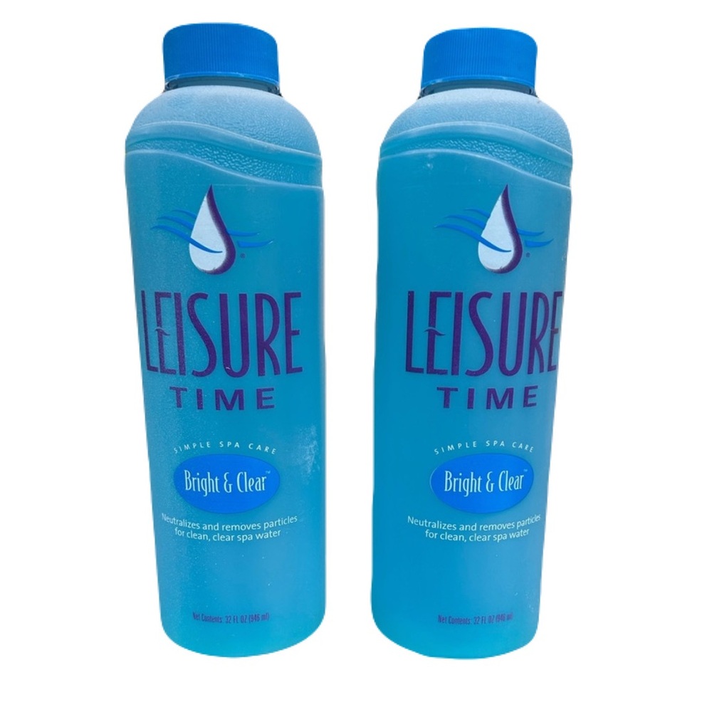 2 Leisure Time “Bright & Clear” for Spa, Hot Tub, Pool